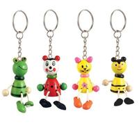 Holztier Mitgebsel Schlüsselanhänger | Wir machen Party.de |