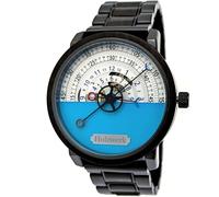 Holzwerk Germany Handgefertigte Automatik Herren-Uhr Öko Natur Holz-Uhr Holz Armband-Uhr Braun Schwarz Blau Weiß Analog