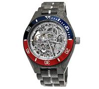 Holzwerk Germany Handgefertigte Skelett Automatik Herren-Uhr Öko Natur Holz-Uhr Holz Armband-Uhr Braun Schwarz Gold Ahorn Analog (Grau-Silber)