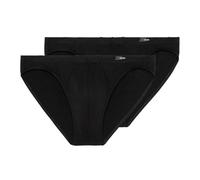 HOM 2er Pack Herren Classic Mini Slip Unterhosen Baumwolle | Weich und angenehm durch Baumwoll-Modalfasern Klassischer Schnitt für optimale Passform Sparpack für mehr Auswahl im Alltag