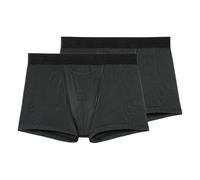 HOM 2er Pack Herren HO1 Simon Retro Pant Boxer Short Unterhosen Modal | Gestrickte Streifenmuster Mit spezieller horizontaler Öffnung Besonders weich