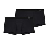 HOM 2er Pack Herren Modal clean Cut Retro Pant Boxer Short Unterhosen | Strapazierfähig, pflegeleicht, farbbeständig Dezentes Logo am Bund Rutschfreier Sitz