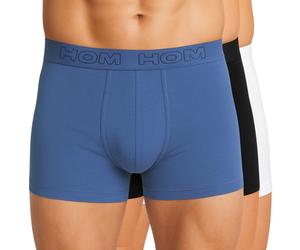HOM 3-er Set Trunks Blau, Schwarz, Weiß