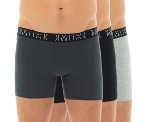 HOM 3-er Set Trunks Schwarz & Grau