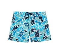 Hom Alain Badeshorts, Blauer Poolaufdruck, XL