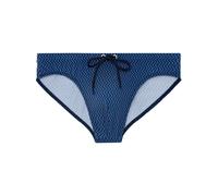 Badehose mit Allover-Print Modell 'MORNY SWIM' L men Marineblau