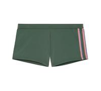 Hom Herren Badehose Nautical Cup Swim Trunks, Khaki gestreiftes Band, XXL