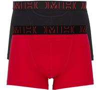 HOM Herren 2er Set Boxershorts Boxerlines HO1 Red/Bleck, XL EU