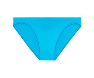 HOM Herren Badeslip - Sea Life, Swim Micro Briefs, Badehose, einfarbig Türkis 2XL