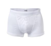 HOM Herren Boxer Briefs HO1 - Men Pants, Boxershorts, Premium Cotton Modal Weiß M