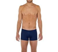 HOM Badeshorts Sea Life Herren Dunkelblau Unifarben Größe M