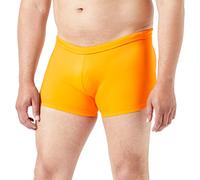 HOM Badeshorts Sea Life Unifarben Orange für Herren Größe M