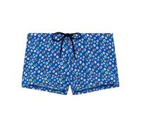 HOM Slim Fit Badeshorts mit Tunnelzug Modell 'SoCoa' in Marine, Größe XXL