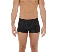 HOM Herren Max Boxer Briefs Unterw sche, Weißes Mikrofon auf Schwarzem Hintergrund, L EU