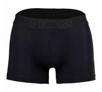 HOM Herren Boxershorts Supersoft – Boxer Brief, schwarz, Gr. L, 73% Polyamid/27% Elasthan
