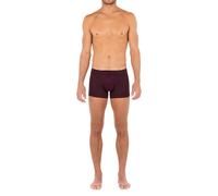 HOM Herren Boxershorts - Comfort Boxer Brief HO1, Tencel soft, Unterwäsche, einfarbig S Rot