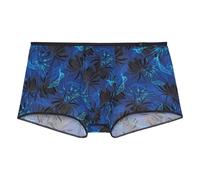 HOM Herren Boxershorts - Trunk Palay, Unterhose, gemustert Blau XL