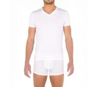 HOM V-Shirt Herren weiß, M
