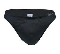 HOM Herren Comfort Micro Brief - Slip, Unterwäsche, Baumwolle, einfarbig S Schwarz