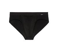HOM Herren Slip - Comfort Mini Brief HO1,Tencel soft, Unterwäsche, einfarbig Schwarz S