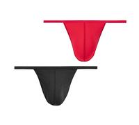 HOM Herren String 2228477 – Rot, Größe S/4