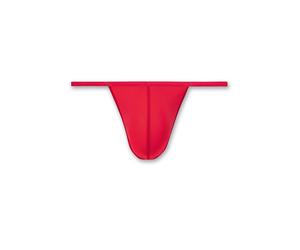 HOM Herren G-String - Plume, federleicht Rot (Red) / 5 (Medium) M Rot