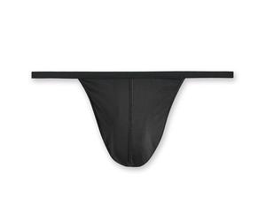 HOM Herren G-String - Plume, federleicht Schwarz (Black) / 4 (Small) S Schwarz