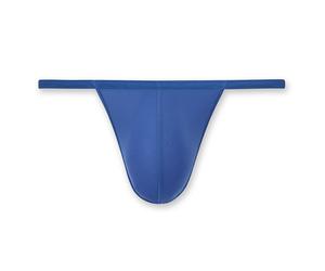 HOM Herren G-String - Plume, federleicht XL Blau