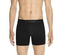 HOM Herren Longboxer 'HO1' – Retroshorts – 65% Baumwolle/22% Modal/13% Elasthan – Schwarz L
