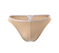 HOM Slip Plumes – ultraleichte Mikrofaser – Beige Größe XL – 76% Polyamid/24% Elasthan