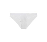 HOM Herren Slip - Comfort Micro Brief, Tencel soft, Unterwäsche, einfarbig Weiß M