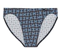 HOM Herren Micro-Slip Komfort Aloys Briefs, Kleines Abstraktes Papyrusmuster Mit Farbverlauf In Blau Und Grau, M EU