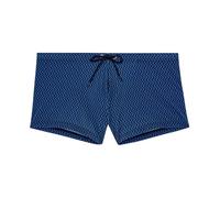 Hom Herren Morny Badehose Swim Trunks, Micro Motiv Marineblau/Orange, 50