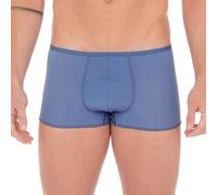 HOM Herren Trunk Plumes – Ultraleicht-Mikrofaser, Stretch, einfarbig – Midblue L
