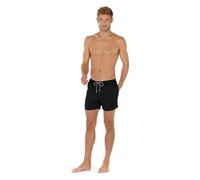 HOM Herren Sea Life Badeshorts Boardshorts, Schwarz, XL