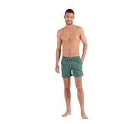HOM Herren Short de Bain Nautical Cup Boardshorts, Khaki, gestreiftes Band, S