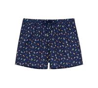 HOM Herren Short De Bain Summer Schwimm-Slips, Navy Print, 50