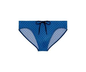 HOM Herren Slip De Bain Hendaye Schwimm-Slips, Blue Print, XXL