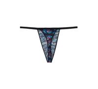 HOM Herren string Temptation Black microfibre