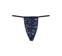 HOM Herren string Temptation Black microfibre