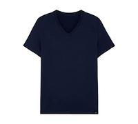 HOM Herren T-Shirt Col V Tencel Soft t Shirt Damen (1er Pack)