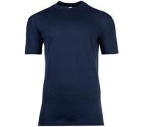 HOM Herren T-Shirt Crew Neck - Tee Shirt Harro New, Kurzarm, Rundhals, einfarbig Blau S