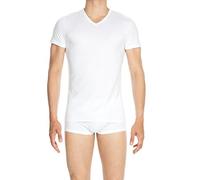 HOM, Herren, T-Shirt V-Ausschnitt Classic, Weiß, S