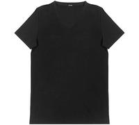 Hom T-Shirt »Herren T-Shirt V Neck - Tee Shirt Supreme Cotton,«, Schwarz SIZE,2XL|L|M|XL