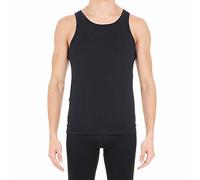 HOM Herren Tanktop Supreme Cotton Freizeithemd, Schwarz, XL EU