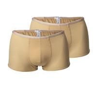 HOM Herren Trunk Plumes 2er Pack - Ultralight Microfiber, Pants, Unterwäsche, Stretch, einfarbig Skin M