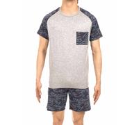 HOM - Jasper Short Sleepwear - grau