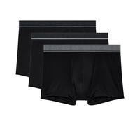 HOM Herren Boxershorts LEONARD #2 – 3er-Pack, Baumwollmischung, Schwarz XL