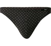 HOM Slip Herren Mikrofaser schwarz gemustert, 5 (M)