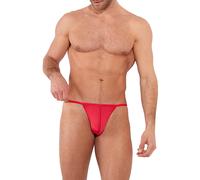 HOM Stringtanga Herren Mikrofaser rot, 5 (M)
